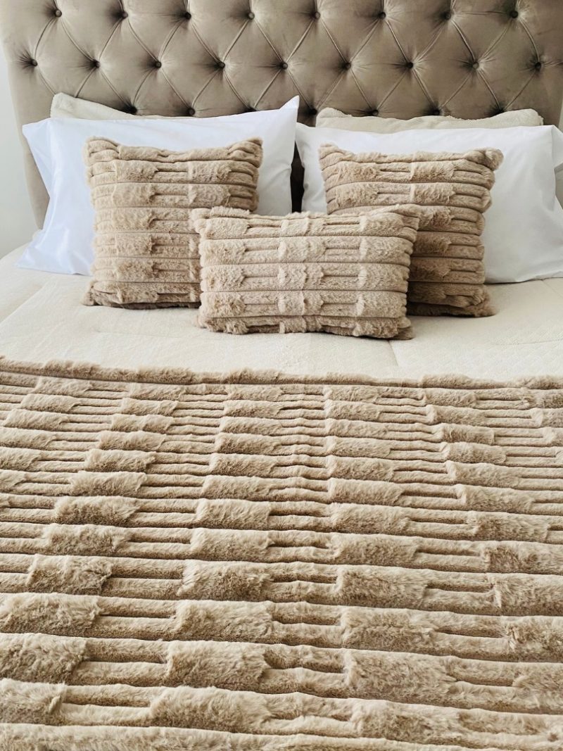 Conjuntos de Piecera coleccion invierno + trío de cojines