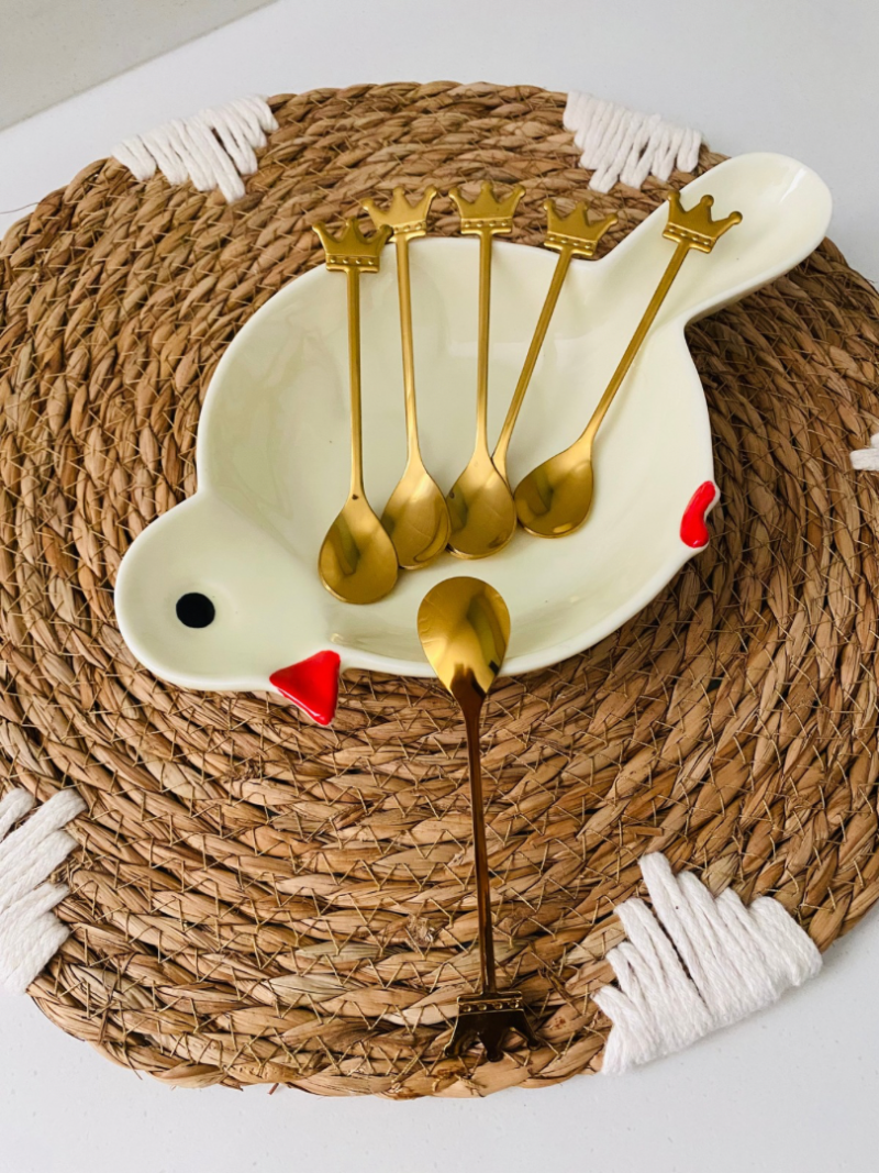 Set de 6 cucharas para picoteo