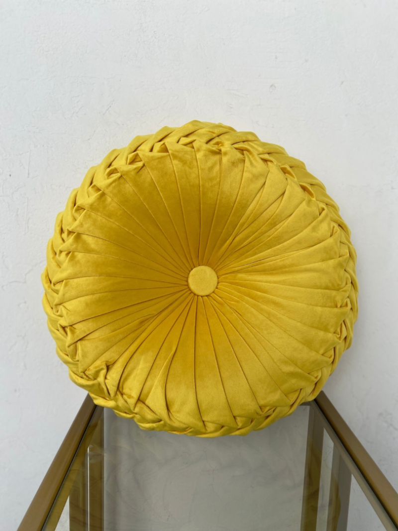 Cojines redondos Trenzados