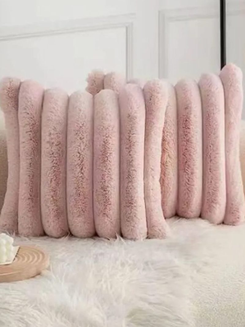 Funda de cojín con texturas