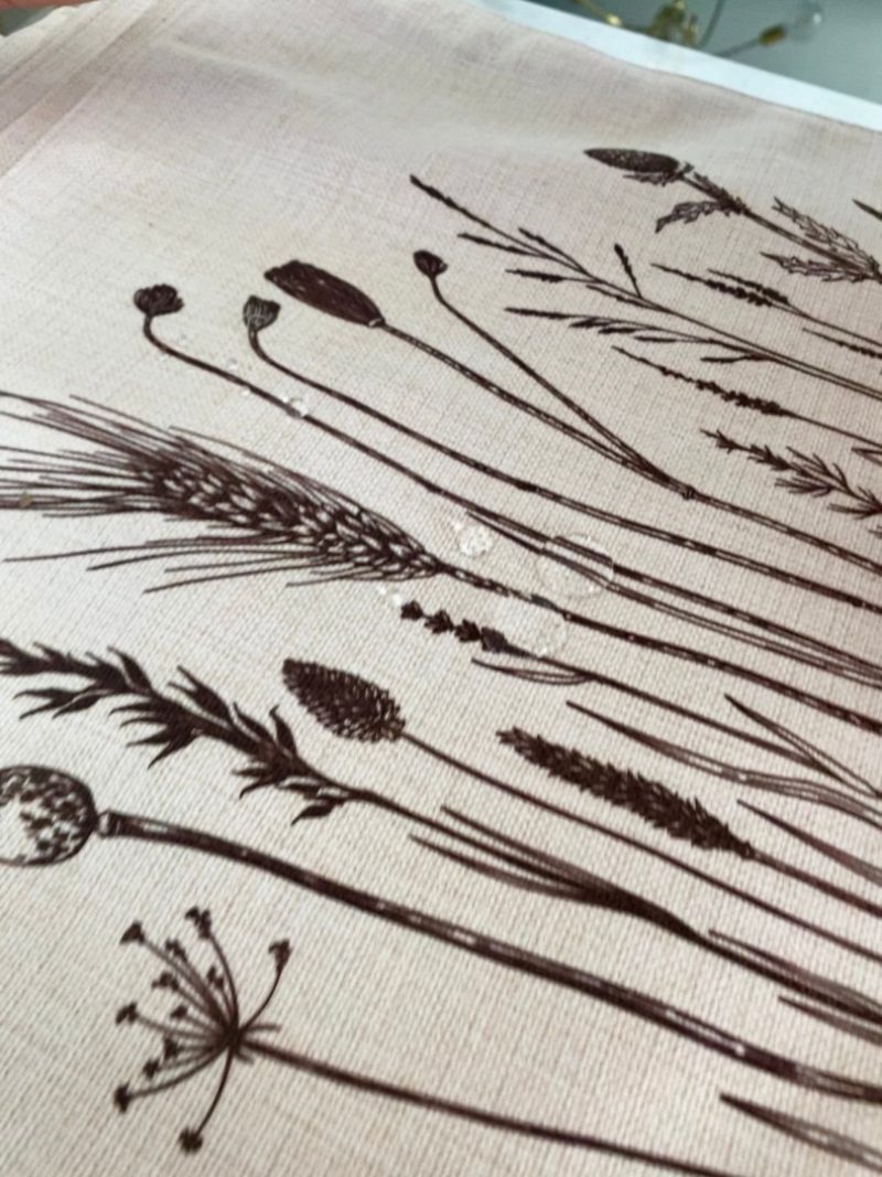 Set 6 individuales Jardín Café