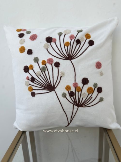 Funda bordada Amapola