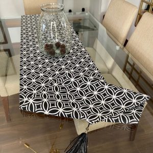 Caminos de mesa diseños abstractos