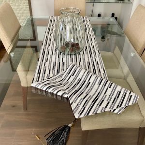 Caminos de mesa diseños abstractos